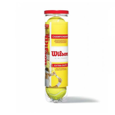 TENNIS BALLS WILSON CHAMPIONSHIP, 4 GAB.