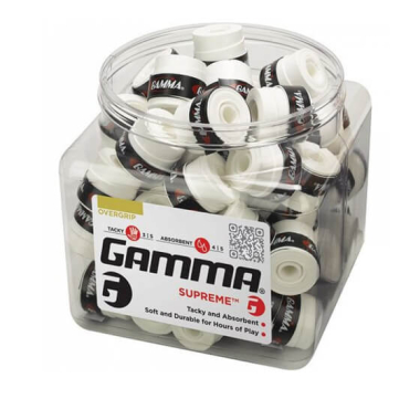 GAMMA SUPREME OVERGRIP, white
