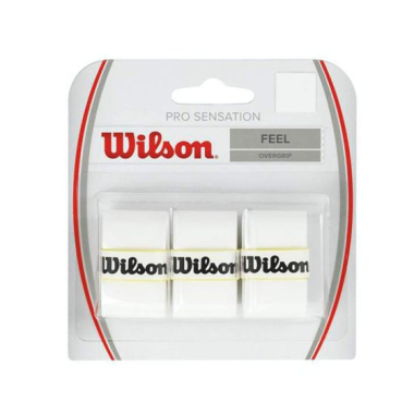 Tennis overgrip WILSON PRO SENSATION, 3 GAB. (white)