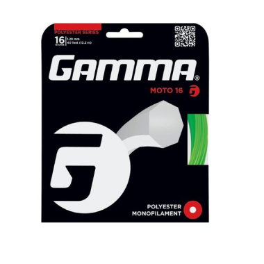 Tennis racquet strings Gamma MOTO 16