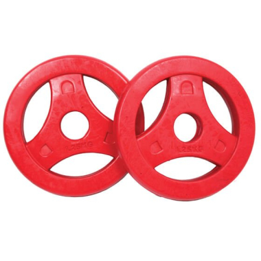Weight discs Tunturi AEROBIC PLATES, Ø30cm (0.5-10kg)
