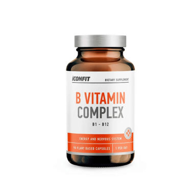 B Vitamin Complex, 90 Capsules, ICONFIT