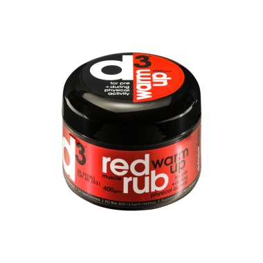 Muscle Warm Up Rub Red 200ml D3