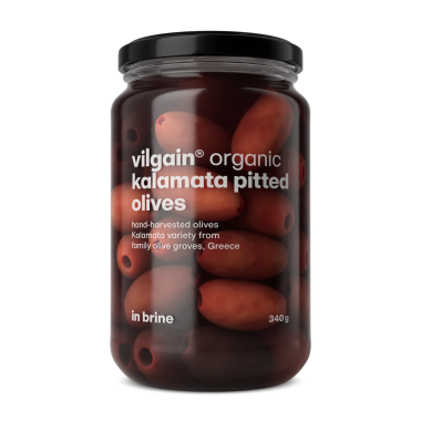 Organic Pitted Olives, 340 g, Vilgain