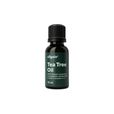 Organic Tea Tree Oil, 10 ml, Vilgain