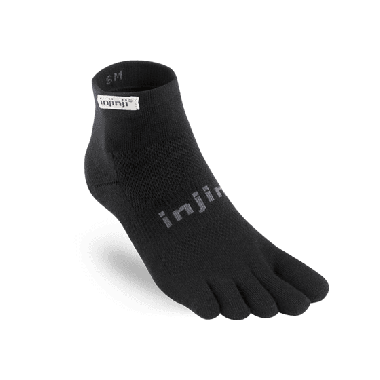 Socks for running injinji RUN LIGHTWEIGHT MINI-CREW XTRALIFE CoolMax