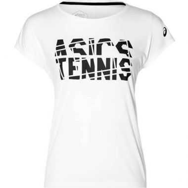 SPORTS SHIRT ASICS PRACTICE GRAPHIC SS White