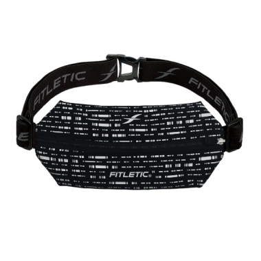 Running Belt Mini Sport Plus Grey camo print/Black FITLETIC