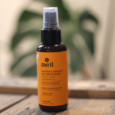 Organic carrot macerated oil Avril, 100 ML, CERTIFIED ORGANIC
