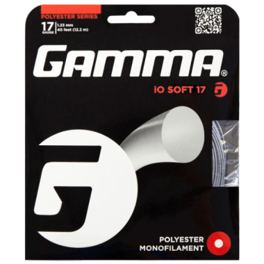 Tennis racket-strings Gamma iO Soft Set 17