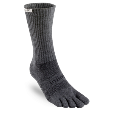 Injinji Socks Trail Midweight Crew Granite