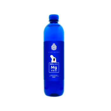 Lightly carbonated water with magnesium, 500 ml, Lumiorav