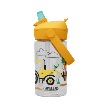 Bottle Thrive Flip Straw Kids Tractors and Trees 0.4L Camelbak