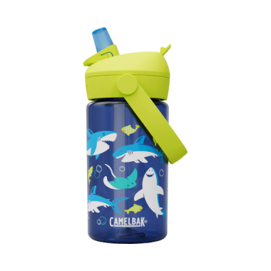 Bottle Thrive Flip Straw Kids Sharks 0.4L Camelbak