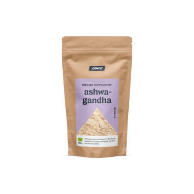 Organic Ashwagandha Powder, 150g, ICONFIT