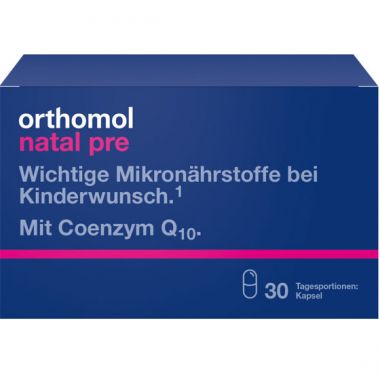 FOOD SUPPLEMENT Orthomol® NATAL PRE N30
