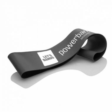 RESISTANCE BAND LET 'S BAND POWERBAND MINI BLACK