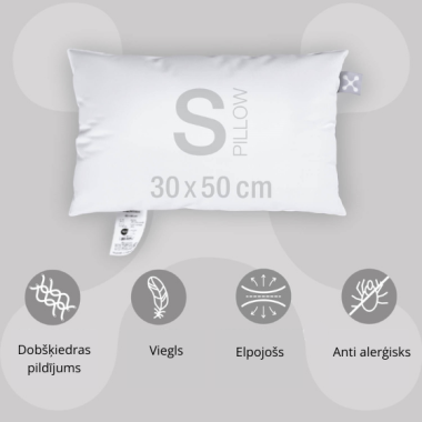 SMARTSLEEP PILLOW BASIC, 30x50 cm