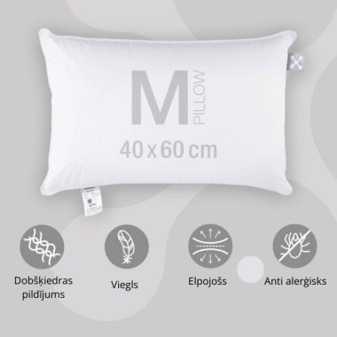 SMARTSLEEP PILLOW BASIC, 40x60 cm