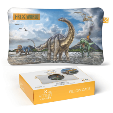 SMARTSLEEP COMFORT PILLOW CASE FOR KIDS, T-Rex