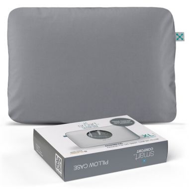 SMARTSLEEP COMFORT PILLOW CASE, gray 