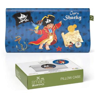 SMARTSLEEP KIDS ERGONOMIC PILLOW CASE, Sharky