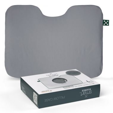 SMARTSLEEP SILENCE PILLOW CASE, GRAY