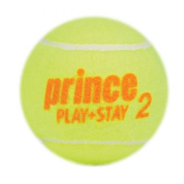 Tennis balls for child training Prince Play & Stay Stage 2, 72 pcs, orange
