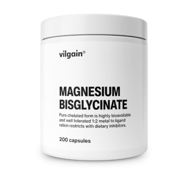 Vilgain Magnesium Bisglycinate, 200 capsules