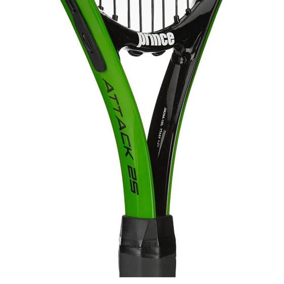 prince attack junior tennis racquet 25