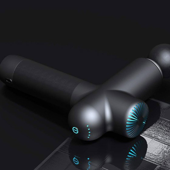 Massage Gun Booster Lightsaber AI massage gun