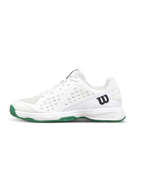 WILSON TENISA APAVI JUNIORU RUSH PRO JR L White/White/Bosphorus