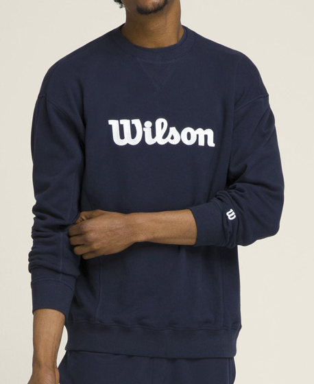 M TEAM CREWNECK CLASSIC NAVY SCRIPT