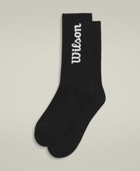 U CREW LOGO SOCKS BLACK M