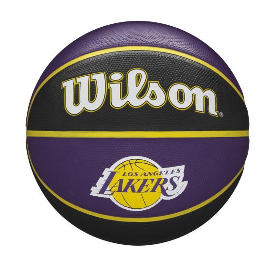 WILSON basketbola bumba NBA TEAM TRIBUTE LA LAKERS