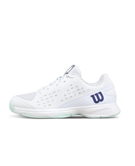 WILSON TENISA APAVI JUNIORU RUSH PRO JR L White/Bay/Skipper Blue