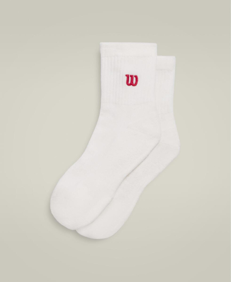 U QUARTER-LENGTH SOCK / BRIGHT WHITE/INFRARED S