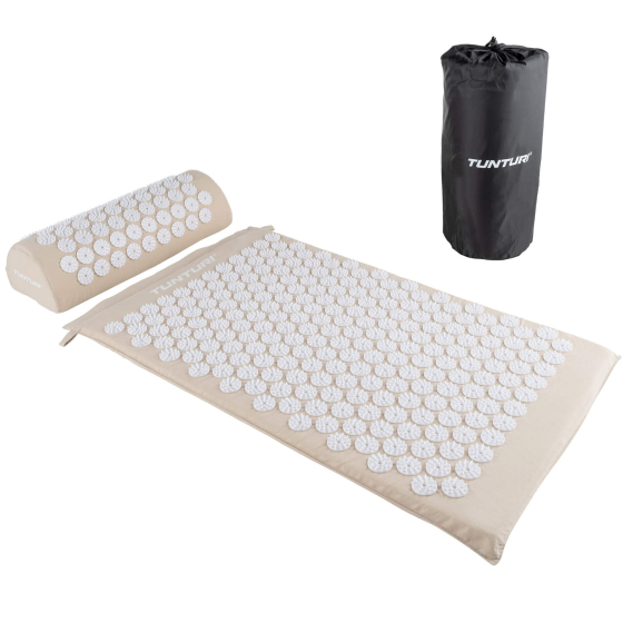 REA Acupressure Mat + pillow + bag, 128 cm