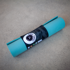 Yoga Mat Studio 8 mm Soft Teal 65 × 180 cm Yama Yoga