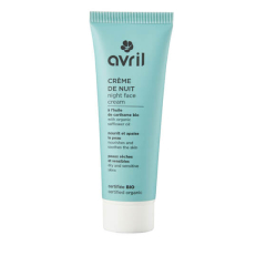 FACE CREAM FOR NIGHT DRY & SENSITIVE SKINS Avril, 50 ML, CERTIFIED ORGANIC