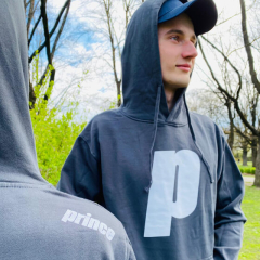 The Prince Men's Hoodie Grey