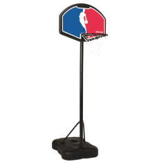 PORTABLE BASKETBALL HOOP SPALDING NBA LOGOMAN