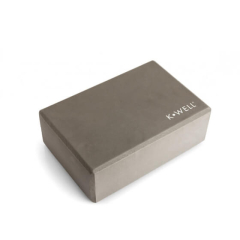 Jogas bloks KWELL YOGA BLOCK GRAY stabilam atbalstam