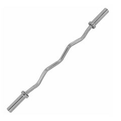 TUNTURI OLYMPIC CURLBAR SPRINGCOL CHROME 120 CM