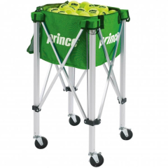 Prince Tennis Ball Basket On Wheels, 144 Balls