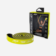 PTP SuperBand Dual Light pretestības gumija pievilkšanās, stiepšanās un spēka treniņiem