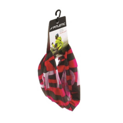 PHYTOTIC MULTISCARF scarf, pink zebra