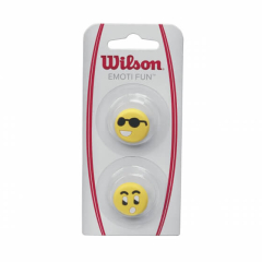 VIBRATION DAMPENER WILSON, EMOJI FACES, 2 pcs