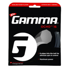 Tennis racket strings GAMMA OCHO SET 16