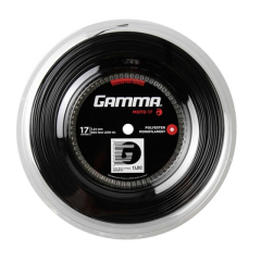 GAMMA MOTTO 17 STRING REEL 200M, BLACK
